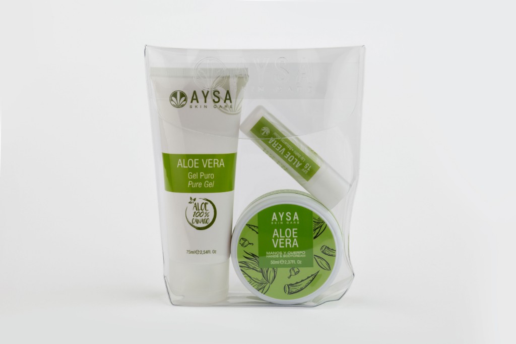 PACK GEL PURO, CREMA Y LABIAL ALOE VERA