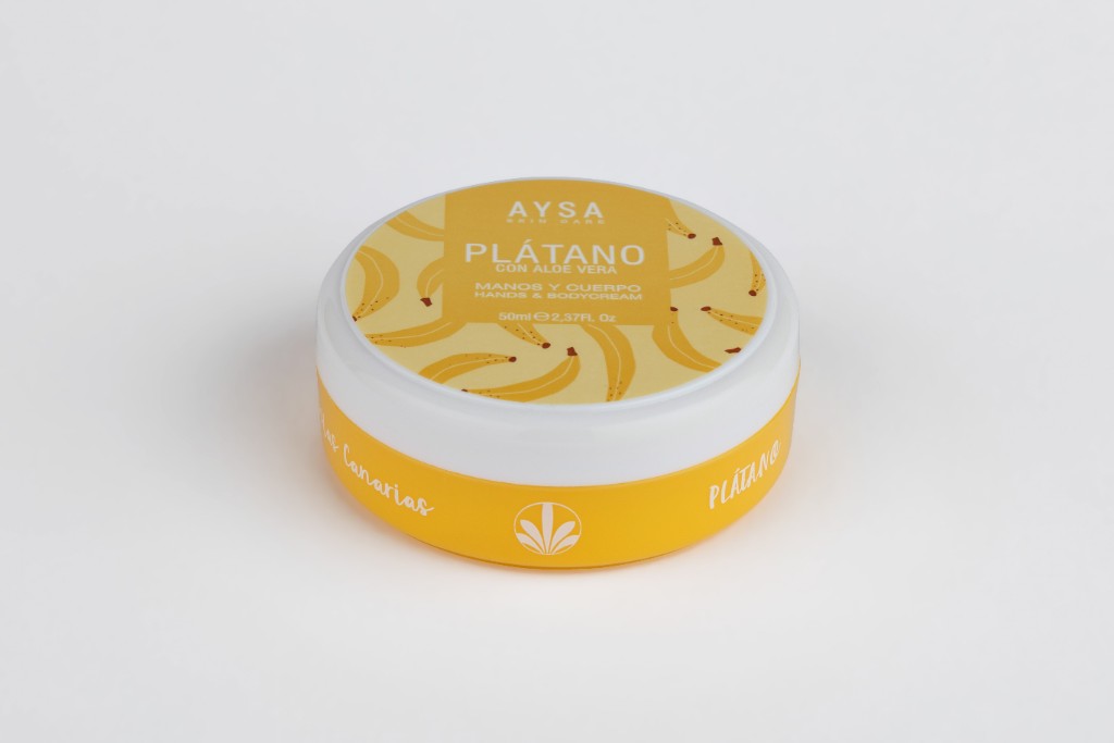 CREMA MANOS,ROSTRO Y CUERPO DE PLÁTANO CON ALOE VERA